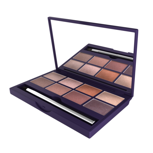 PALETA DE SOMBRAS MARRONES